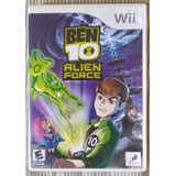 Ben 10 Alien Force Wii Mídia Física Seminovo