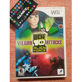 Ben 10 Vilgax Attack Alien Nintendo Wii Mídia Física Usado