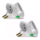 Benjamim Tomada Multiplicador 2p t 3 Saídas 10a 250v Daneva Kit 2 Unidades