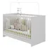 Berço 3 Em 1 Com Colchão Incluso Multimóveis Mp0527gc Branco