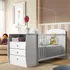 Berço Cômoda Para Colchão 60 X 130 Cm Rafael Multimóveis Branco