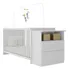 Berço Cômoda Para Colchão 60x130cm Beijinho Multimóveis Bb2870 Cor Branco