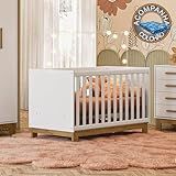 Berço Mini Cama Qencanto Slim 4315 Qmovi Branco Acetinado   Colchão Physical