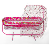 Berço Para Boneca Bebe Reborn Alive Balanço