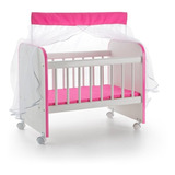 Berço Para Boneca Com Enxoval Sonno Baby Cor Pink