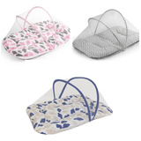 Berço Portátil Com Mosqueteiro Para Bebe Colchonete