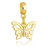 Berloque Borboleta Banhado A