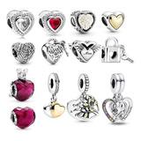 Berloque Charm Pingente Coracao