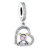 Berloque Charm Pingente Coracao