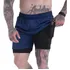 Bermuda 2 Em 1 Masculina Academia Treino Com Bolso