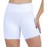 Bermuda Branca Feminina Plus Size Suplex Ciclista academia