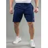 Bermuda De Moletom Masculina Marinho Algodão Premium Tóquio