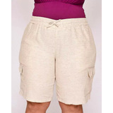 Bermuda Feminina Pedal Cargo
