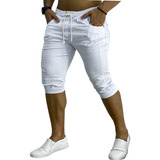 Bermuda Jeans Capri 3/4 Corsario Masculina Slim Jogger Lisa