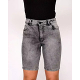 Bermuda Jeans Feminina Ciclista