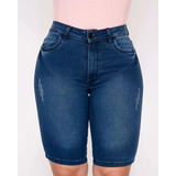 Bermuda Jeans Feminina Pedal