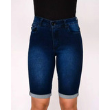 Bermuda Jeans Feminina Pedal