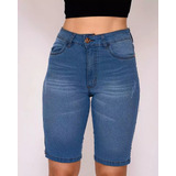 Bermuda Jeans Feminina Pedal