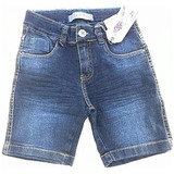 Bermuda Jeans Infantil Menino