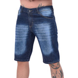 Bermuda Jeans Longa Masculina