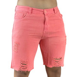 Bermuda Jeans Masculina Com