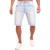 Bermuda Jeans Masculina Denim