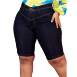 Bermuda Jeans Plus Size