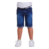 Bermuda Jeans Sarja Infantil