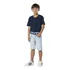 Bermuda Mania Kids Jeans + Cinto Infantil Teen Menino 4 A 18