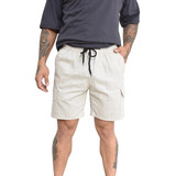 Bermuda Masculica Shorts Comelastico