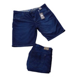 Bermuda Masculina Elastano Jeans