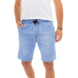 Bermuda Masculina Jeans Cintura