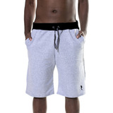 Bermuda Moletinho Masculina Com Bolsos Conforto E Estilo