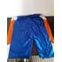 Bermuda Nike Azul E Laranja Com Bordado De Crocodilo Tam G