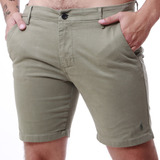 Bermuda Sarja Slim Shorts