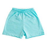 Bermuda Shorts De Criança Dia A Dia Lisa 100  Algodão Liso