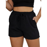 Bermuda Shorts Feminina Short