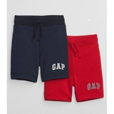 Bermuda Shorts Infantil Menino Gap Azul Marinho Ou Vermelho