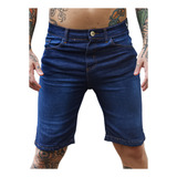 Bermudas Masculina Slim Com