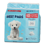 Best Pads Tapete Higiênico 80cm X 60cm 50 Unidades