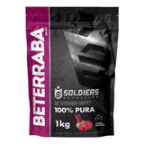 Beterraba Em Pó Desidratada 1kg 100 Puro Soldiers Nutrition