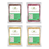 Beterraba Uva Gengibre Maca Peruana Pré Treino Natural 100g
