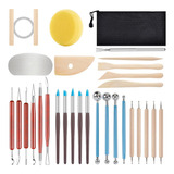 Bevafox Kit De Ferramentas De Esculpir ferramentas De Cerâmi
