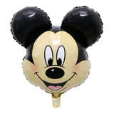 Bexiga Balão Metalizado Cabeça Mickey Mouse Gigante