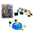 Bey Blade Kit C 4 + Arena + 2 Lançador + 4 Bicos Extra Led
