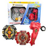 Beyblade Com Super Lancador