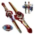 Beyblade Lançador Espada Brinquedo Crianças 2in1 Presente