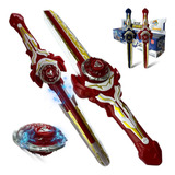 Beyblade Lancador Espada Brinquedo