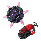 Beyblade Lucius Lucifer Mobius B169 Com Lançador Beibleide Cor Roxo preto rosa