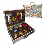 Beyblade Storm Gyro Dazzle Detonation Kit Maleta De Alumínio